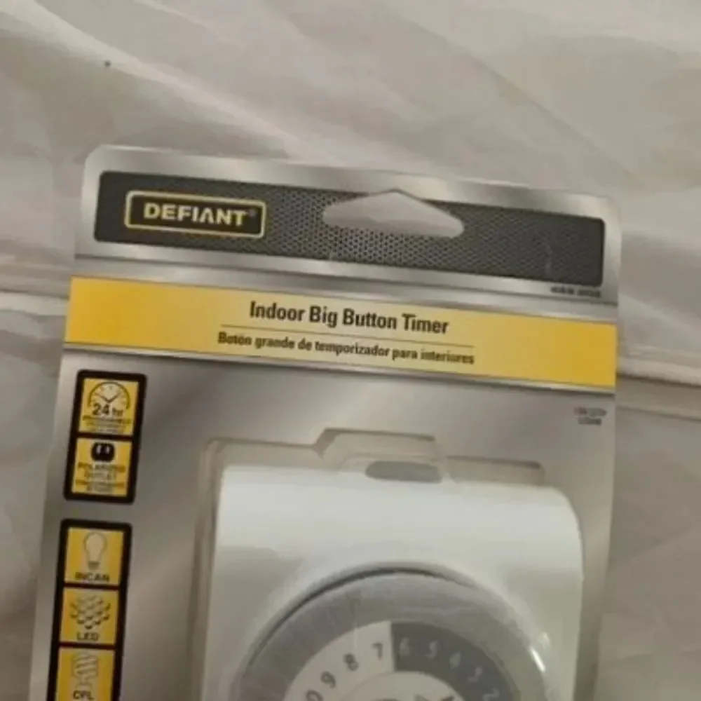 Defiant Indoor Big Button Timer *New*